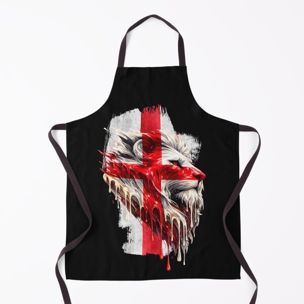 Item preview, England British Lion Face Union Flag | English Patriotic UK Lion Artwork designed and sold by Genius Geek.