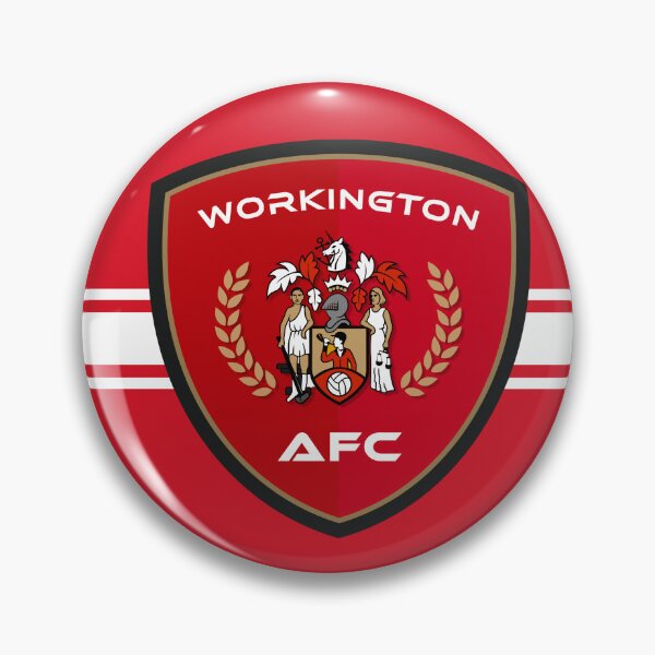 Item preview, Workington AFC designed and sold by Footy-Maps.