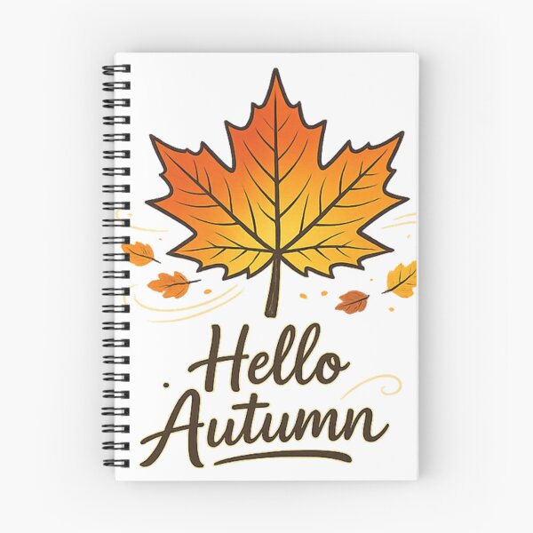 Item preview, Autumn Maple Leaf | Hello Autumn | Cozy Fall Design designed and sold by Moonya26.