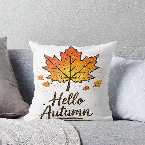 Item preview, Autumn Maple Leaf | Hello Autumn | Cozy Fall Design designed and sold by Moonya26.