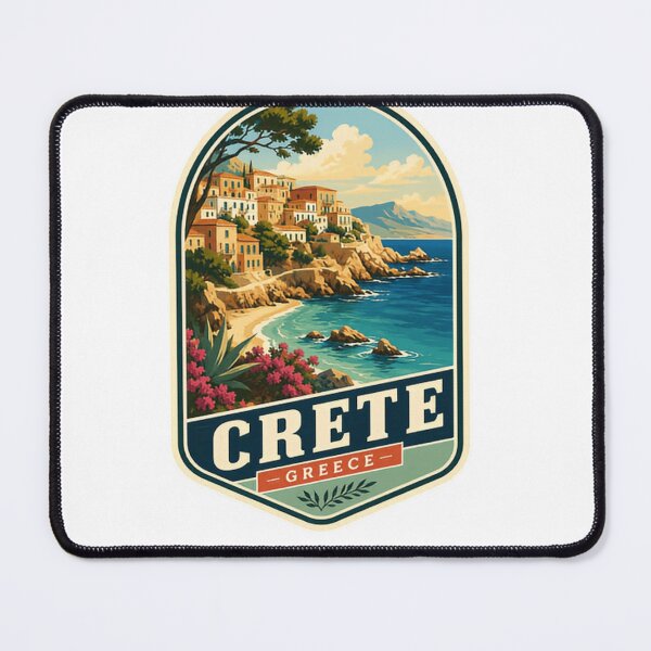 Item preview, Crete Greece Mediterranean Island Travel Souvenir designed and sold by Simsimah26Parks.