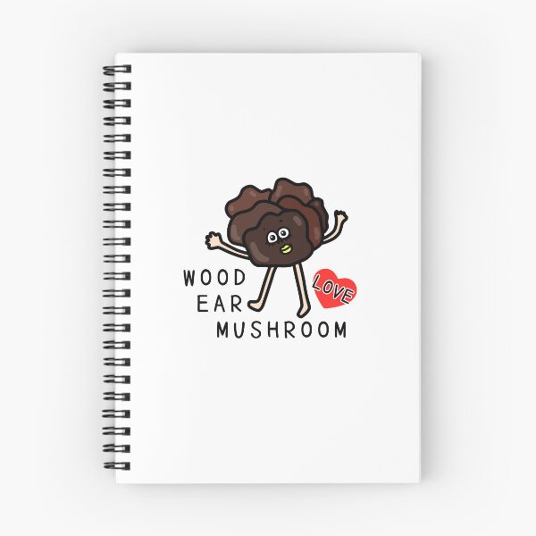 Item preview, Cute I LOVE WOOD EAR MUSHROOM designed and sold by kanaehonkawa.