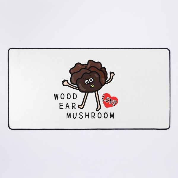 Item preview, Cute I LOVE WOOD EAR MUSHROOM designed and sold by kanaehonkawa.