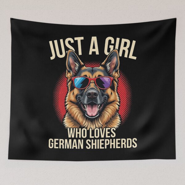 Item preview, Just A Girl Who Loves German Shepherds Dog Mom Gift designed and sold by LASTIQUE-dd.