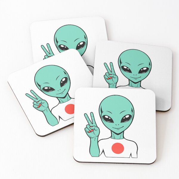 Item preview, Zorgo Japan | Peace Sign Alien | Japan Flag Shirt | Cute Alien Gift | Japan Merchandise designed and sold by The-Visitors.