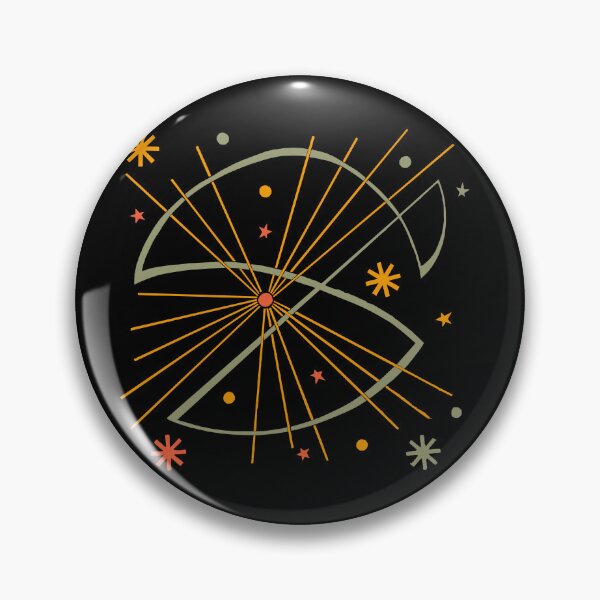Item preview, Atomic Age Starburst Mid Century Abstract (dark) designed and sold by DuckSmith.