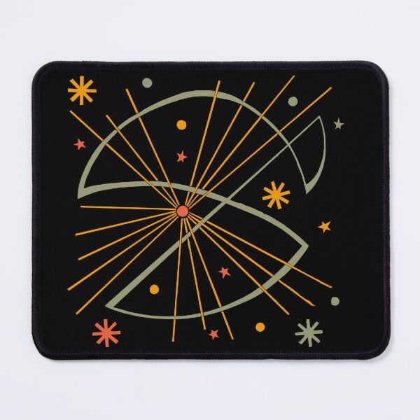 Item preview, Atomic Age Starburst Mid Century Abstract (dark) designed and sold by DuckSmith.