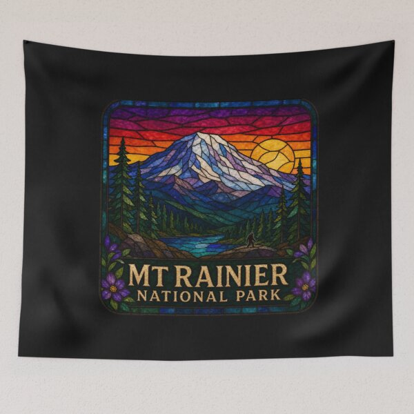 Item preview, Sunset at Mount Rainier designed and sold by Swanny's Custom T-shirt and Gift Designs.