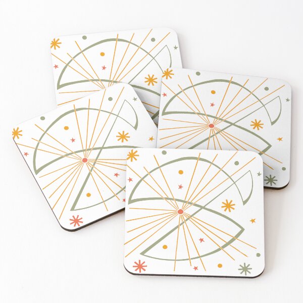 Item preview, Atomic Age Starburst Mid Century Abstract (light) designed and sold by DuckSmith.