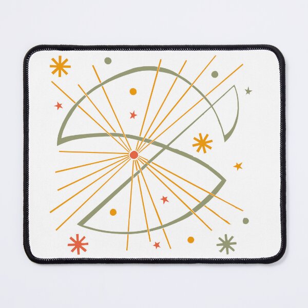 Item preview, Atomic Age Starburst Mid Century Abstract (light) designed and sold by DuckSmith.