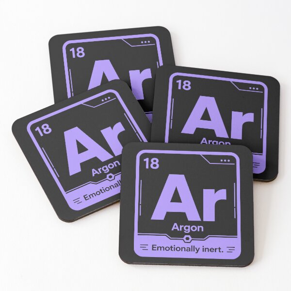 Item preview, Argon Emotionally Inert designed and sold by NSMDesignByN8.