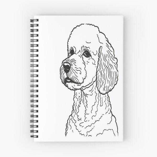 Item preview, Poodle in Minimalist Linear Art designed and sold by VestraDesign.