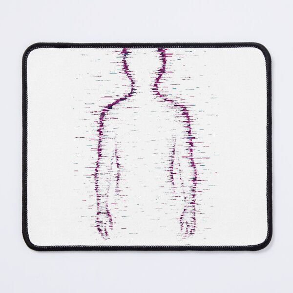 Item preview, Static Shadow – Glitch Human Silhouette designed and sold by JupiterGlitchEmpire.