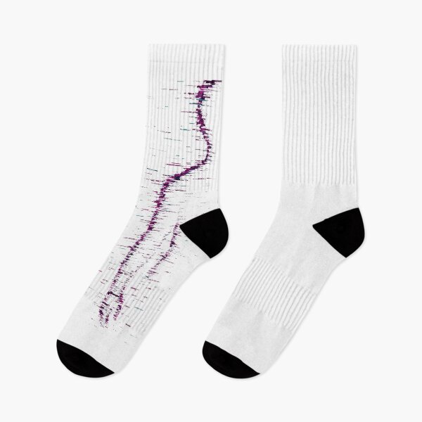 Item preview, Static Shadow – Glitch Human Silhouette designed and sold by JupiterGlitchEmpire.