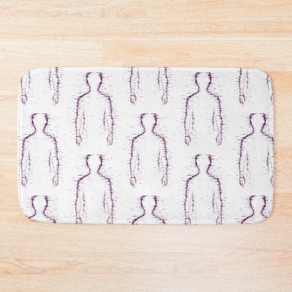 Item preview, Static Shadow – Glitch Human Silhouette designed and sold by JupiterGlitchEmpire.