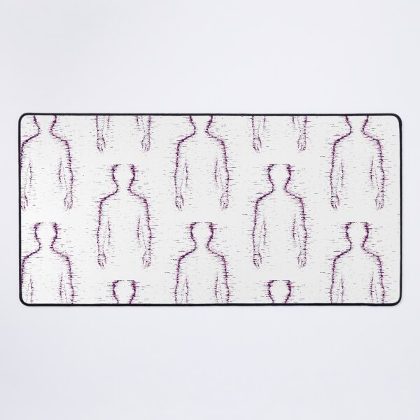 Item preview, Static Shadow – Glitch Human Silhouette designed and sold by JupiterGlitchEmpire.