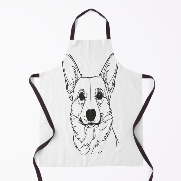 Item preview, Corgi in Minimalist Linear Art designed and sold by VestraDesign.