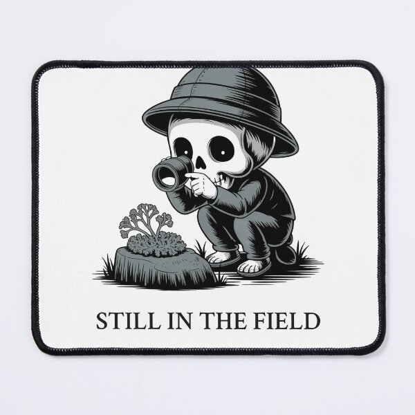 Item preview, Skull Naturalist Lichen Field Study Shirt designed and sold by Department of Obscure Studies.