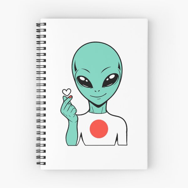 Item preview, Zorgo Japan | Finger Heart Sign Alien | Japan Flag Shirt | Cute Alien Gift | Japan Merchandise designed and sold by The-Visitors.