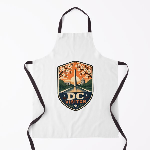 Item preview, Washington DC Visitor Badge – Cherry Blossom Sunset designed and sold by Fenay Designs.