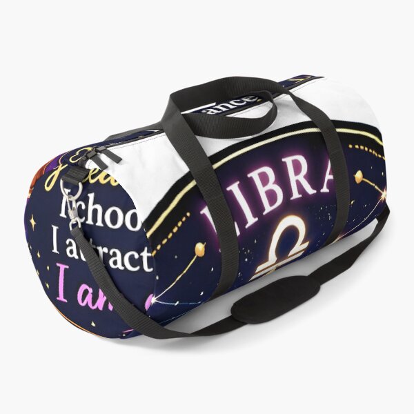 Item preview, Libra I Am Enough Balance Heart Mind Galaxy Affirmation Art designed and sold by Zodiac Celestial Art.
