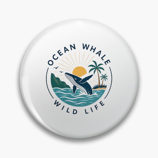 Item preview, Ocean Whale Wild Life Marine Animal Nature Lover designed and sold by JonesFlora2025.