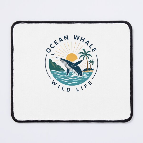 Item preview, Ocean Whale Wild Life Marine Animal Nature Lover designed and sold by JonesFlora2025.