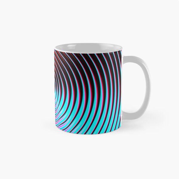 Item preview, Abstract Pattern "A metallic blue and red circle" designed and sold by Gluecknika.