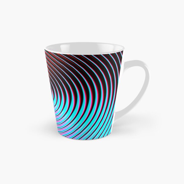 Item preview, Abstract Pattern "A metallic blue and red circle" designed and sold by Gluecknika.