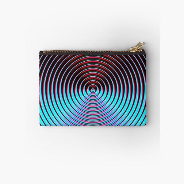 Item preview, Abstract Pattern "A metallic blue and red circle" designed and sold by Gluecknika.