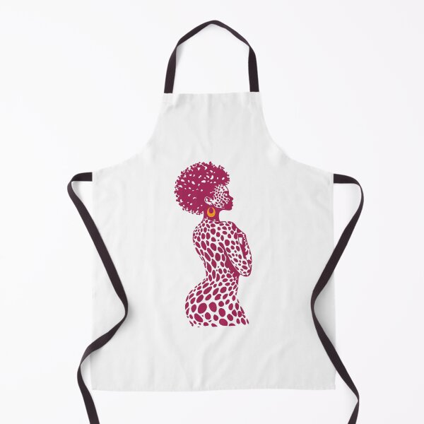Item preview, Black Woman Pink African designed and sold by artCreativeColony.