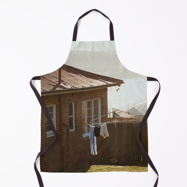 Item preview, Australian backyard clothes hanging from a clothesline designed and sold by Stylecontent91.