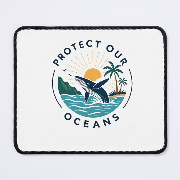Item preview, Protect Our Oceans Marine Life Conservation Environmentalist designed and sold by JonesFlora2025.