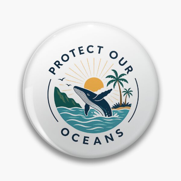 Item preview, Protect Our Oceans Marine Life Conservation Environmentalist designed and sold by JonesFlora2025.