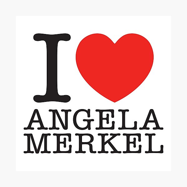 Item preview, I Love Angela Merkel designed and sold by shitpostee.