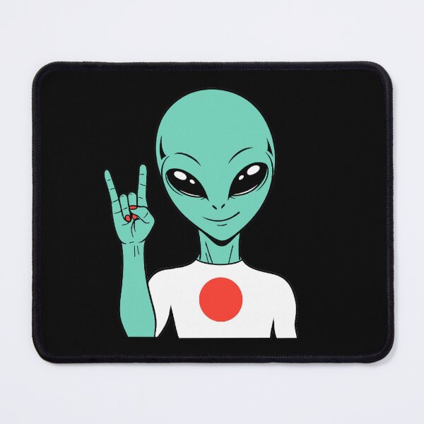 Item preview, Zorgo Japan | Rock on Alien | Japan Flag Shirt | Cute Alien Gift | Japan Merchandise designed and sold by The-Visitors.