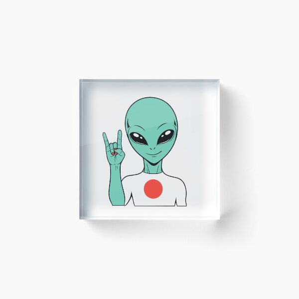 Item preview, Zorgo Japan | Rock on Alien | Japan Flag Shirt | Cute Alien Gift | Japan Merchandise designed and sold by The-Visitors.