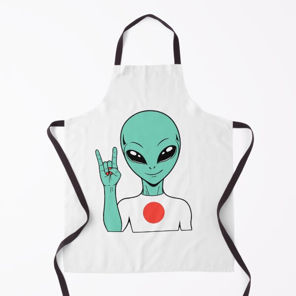 Item preview, Zorgo Japan | Rock on Alien | Japan Flag Shirt | Cute Alien Gift | Japan Merchandise designed and sold by The-Visitors.