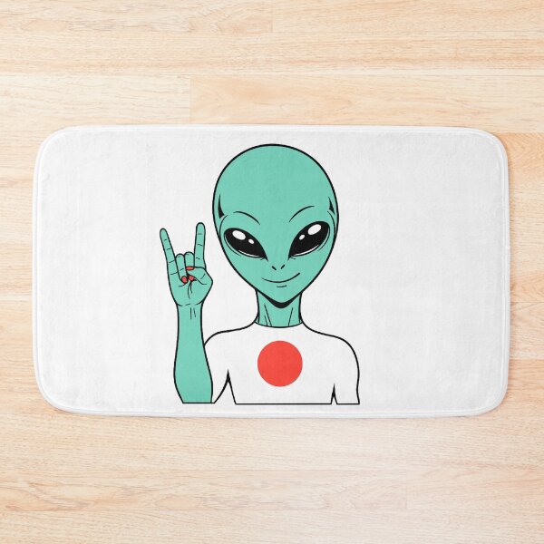 Item preview, Zorgo Japan | Rock on Alien | Japan Flag Shirt | Cute Alien Gift | Japan Merchandise designed and sold by The-Visitors.