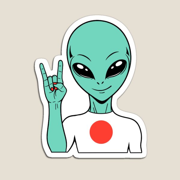 Item preview, Zorgo Japan | Rock on Alien | Japan Flag Shirt | Cute Alien Gift | Japan Merchandise designed and sold by The-Visitors.