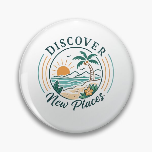 Item preview, Discover New Places Travel Adventure Vacation Explorer Wanderlust designed and sold by JonesFlora2025.