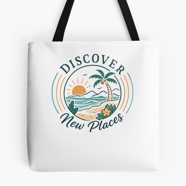 Item preview, Discover New Places Travel Adventure Vacation Explorer Wanderlust designed and sold by JonesFlora2025.