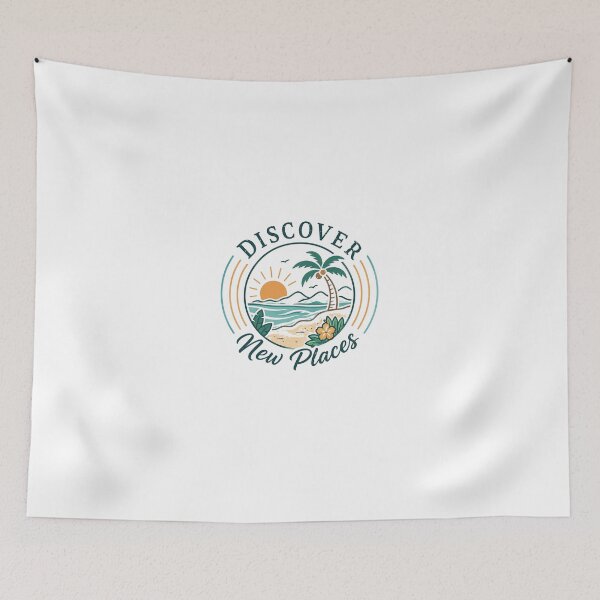 Item preview, Discover New Places Travel Adventure Vacation Explorer Wanderlust designed and sold by JonesFlora2025.