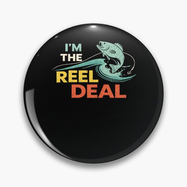 Item preview, I'm The Reel Deal Fishing Gift, Funny Angler Shirt designed and sold by LASTIQUE-dd.
