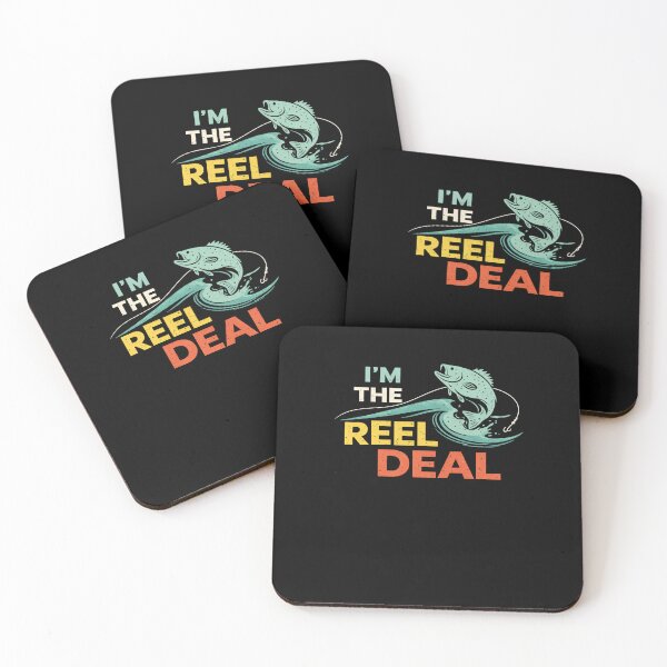 Item preview, I'm The Reel Deal Fishing Gift, Funny Angler Shirt designed and sold by LASTIQUE-dd.