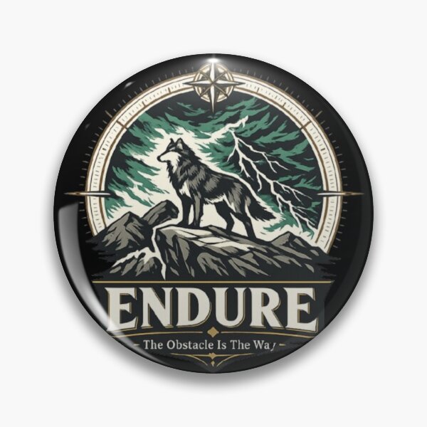 Item preview, Endure – Wolf of Resilience designed and sold by Dogandesighn.