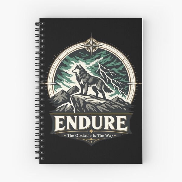Item preview, Endure – Wolf of Resilience designed and sold by Dogandesighn.