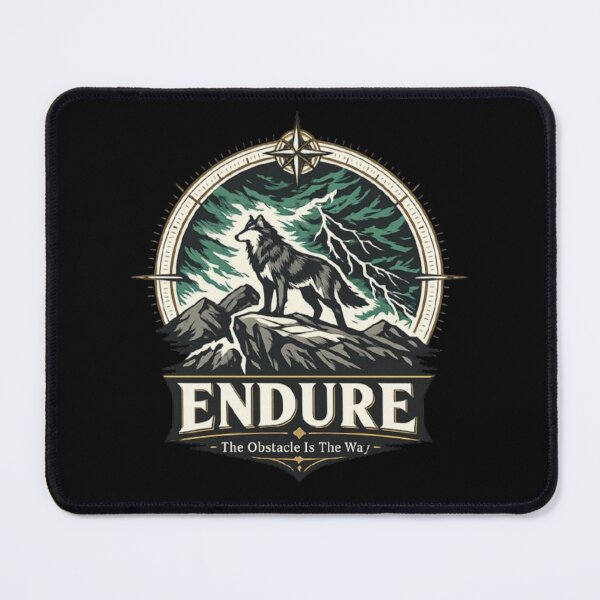 Item preview, Endure – Wolf of Resilience designed and sold by Dogandesighn.