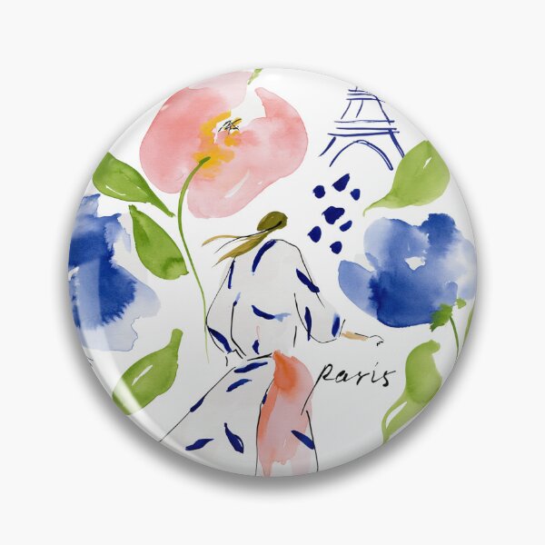 Item preview, Paris watercolor designed and sold by Ramona-Gliga.