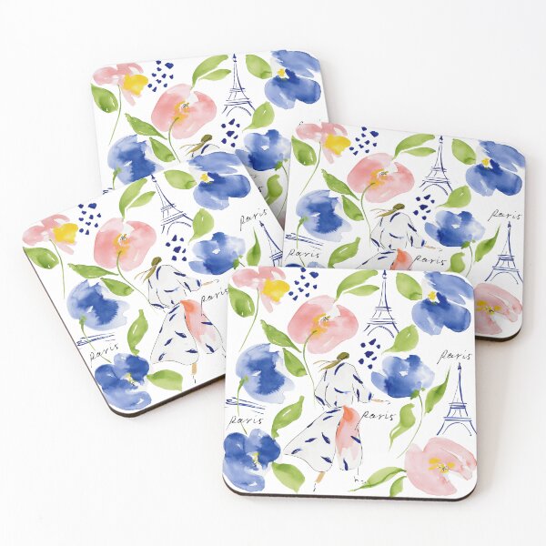 Item preview, Paris watercolor designed and sold by Ramona-Gliga.